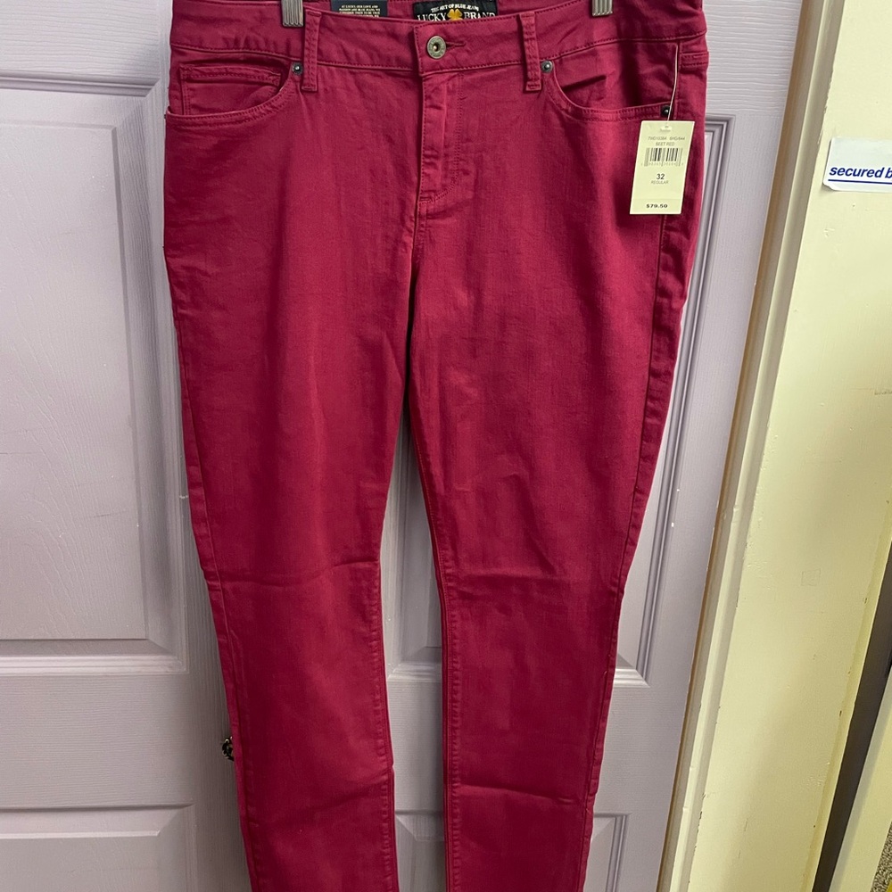 Lucky Brand Lolita Skinny colored jeans size 14/ 32 NWT